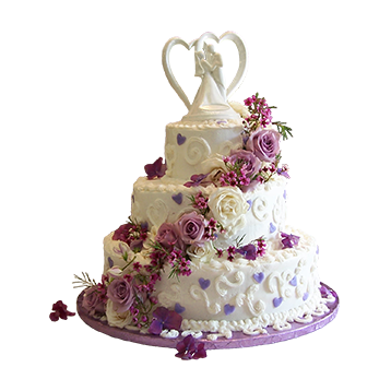 Bruidstaarten en feestelijke taarten op maat — Bakkerij Wim & Els